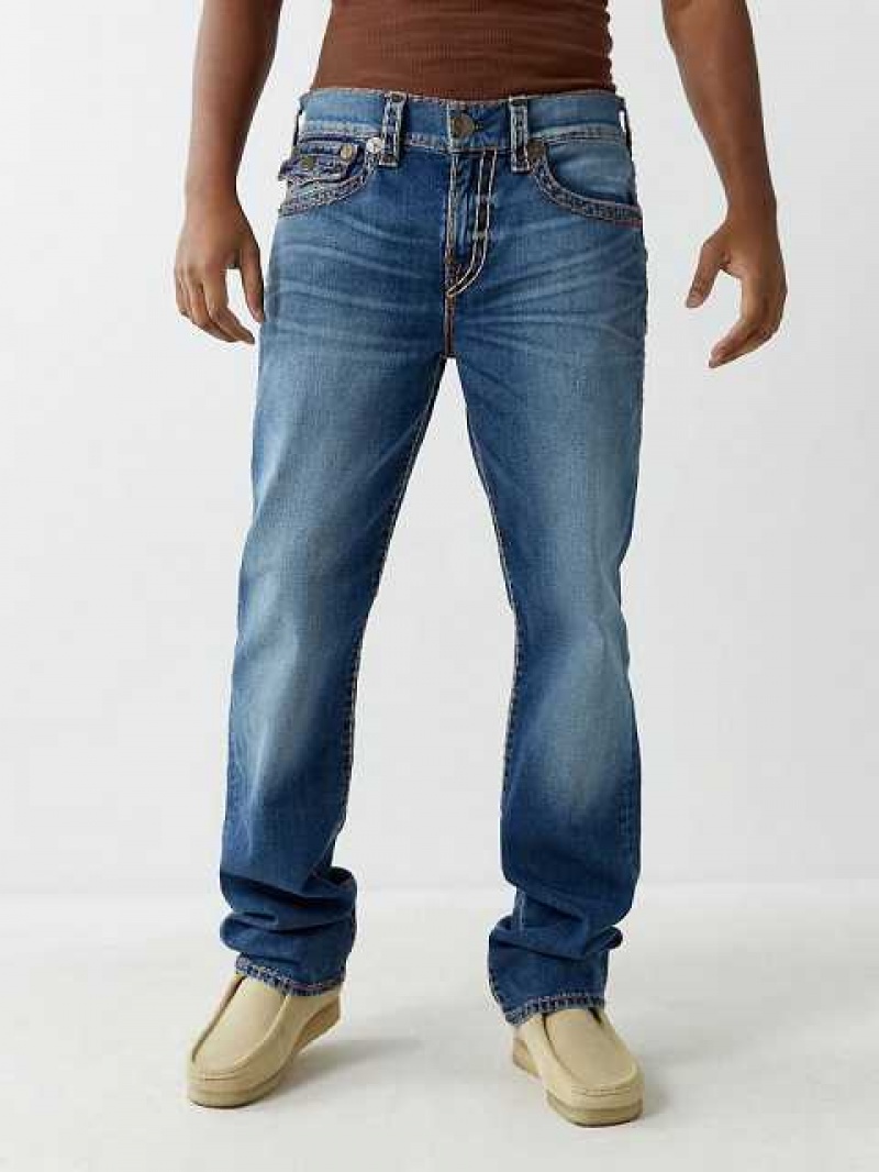 Jeans Straight True Religion Ricky Hombre Azules | Colombia-AOZGTKV75