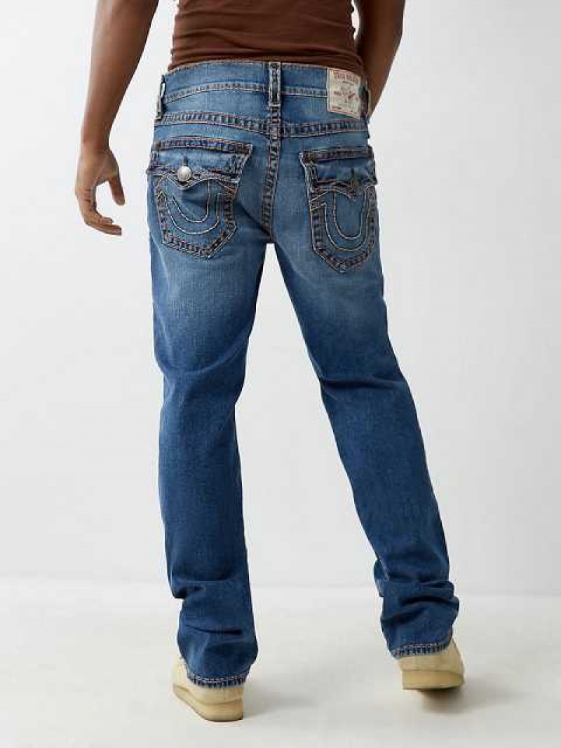 Jeans Straight True Religion Ricky Hombre Azules | Colombia-AOZGTKV75