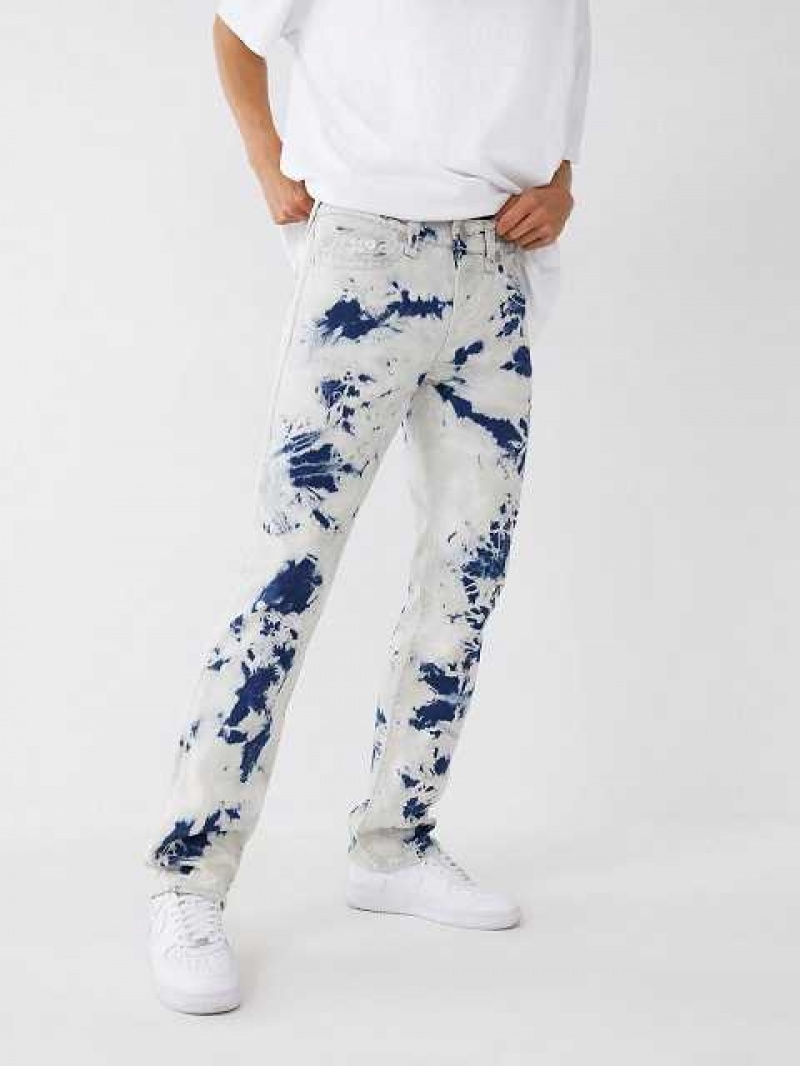 Jeans Straight True Religion Ricky Hombre Azules | Colombia-DUXWKNT16