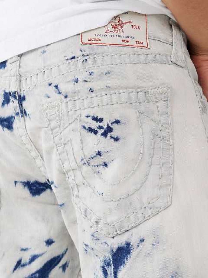 Jeans Straight True Religion Ricky Hombre Azules | Colombia-DUXWKNT16