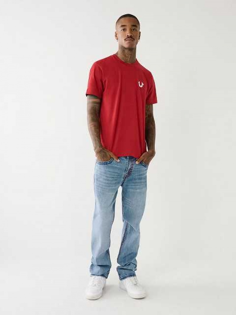 Jeans Straight True Religion Ricky Hombre Azules | Colombia-BDQSCEA28