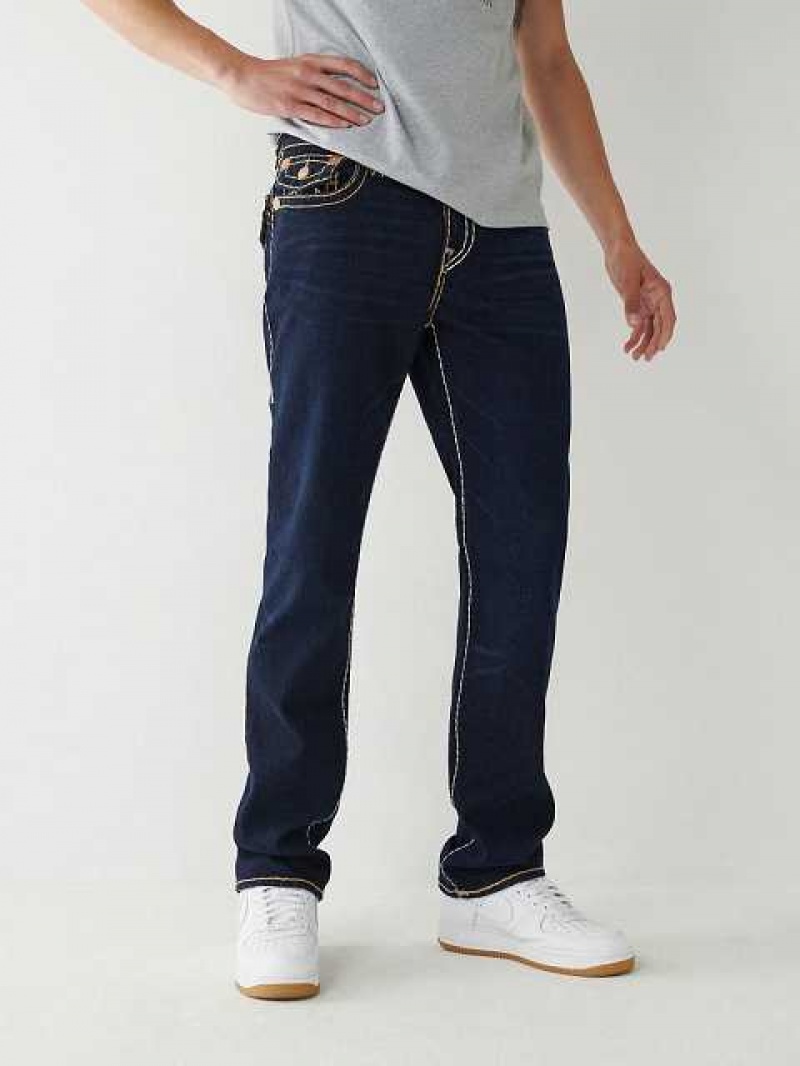 Jeans Straight True Religion Ricky Hombre Azules Oscuro | Colombia-XGPIAFC63