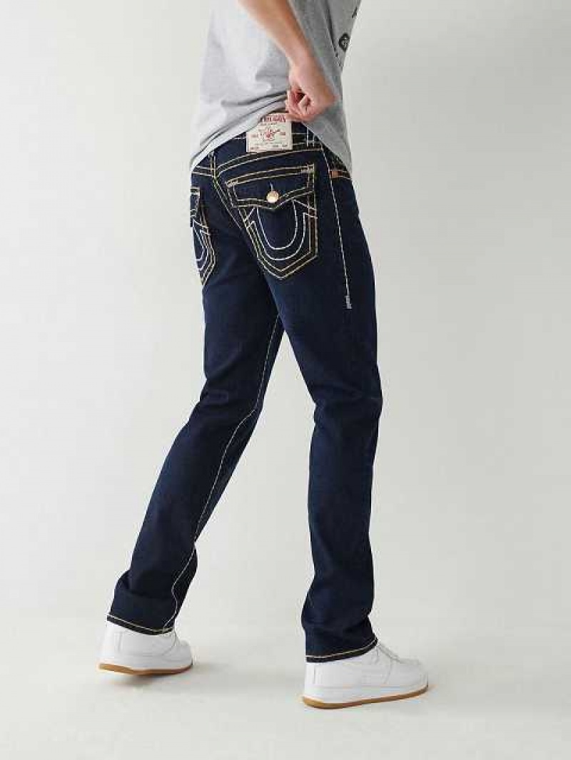 Jeans Straight True Religion Ricky Hombre Azules Oscuro | Colombia-XGPIAFC63