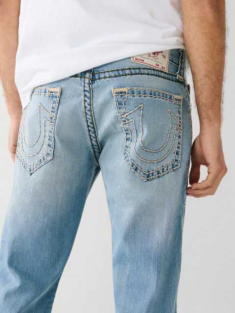 Jeans Straight True Religion Ricky Hombre Azules | Colombia-NSCUIMK10