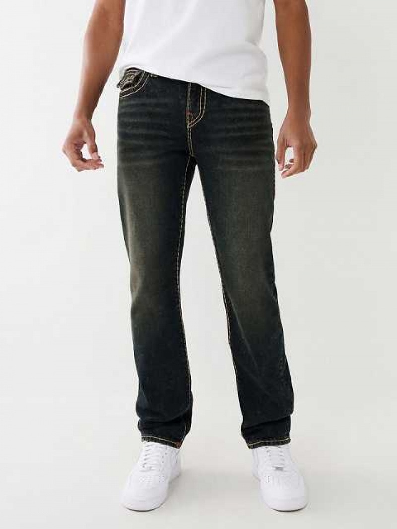 Jeans Straight True Religion Ricky Hombre Azules Oscuro | Colombia-BJRNMIT32