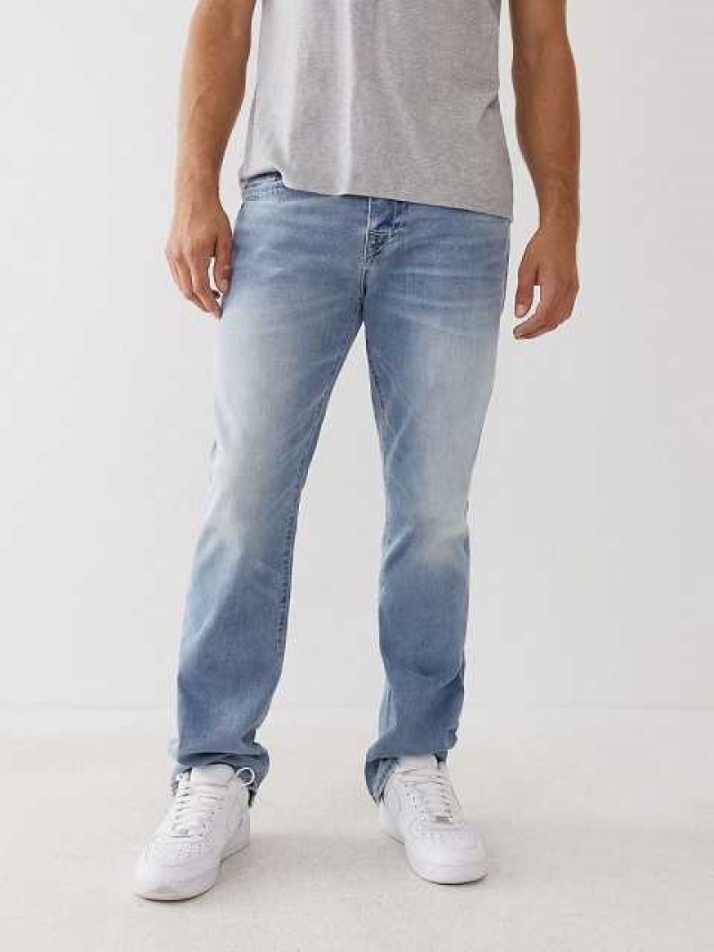 Jeans Straight True Religion Ricky Hombre Azules Claro | Colombia-OVEPWLH68