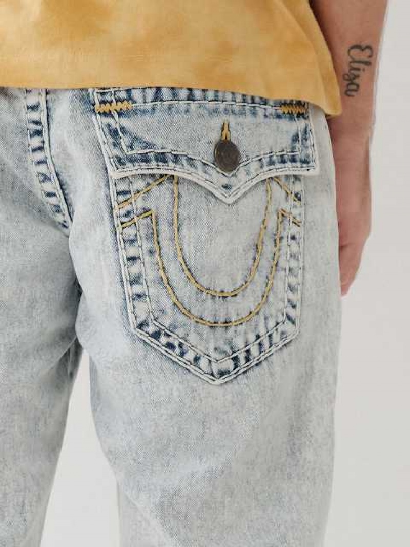 Jeans Straight True Religion Ricky Hombre Azules | Colombia-VGUEKNI40