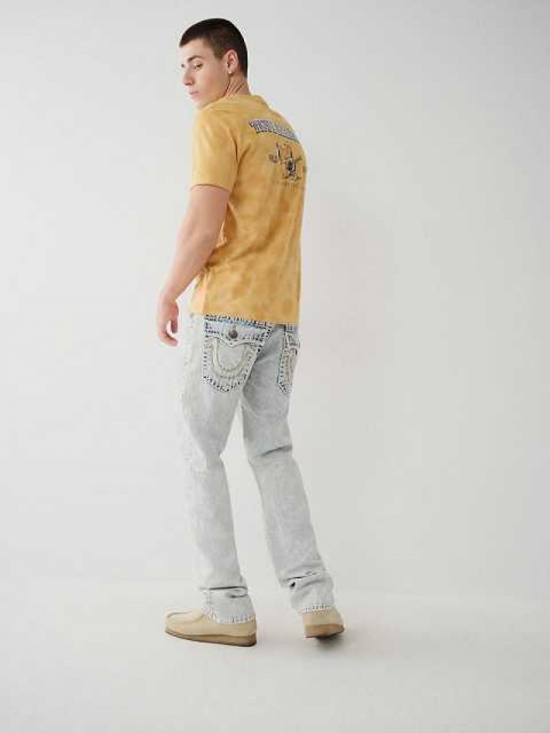 Jeans Straight True Religion Ricky Hombre Azules | Colombia-VGUEKNI40