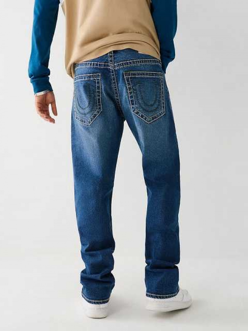 Jeans Straight True Religion Ricky Hombre Azules | Colombia-JGKZUFP30