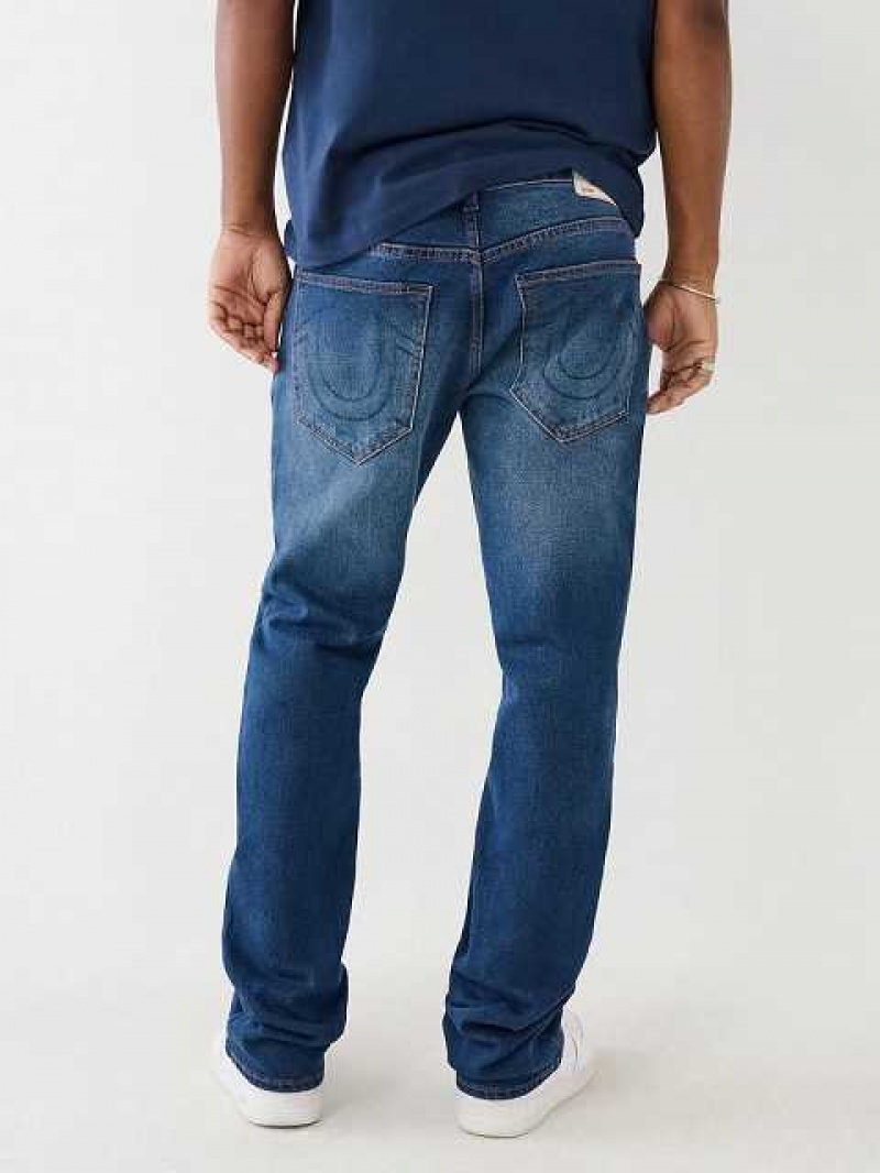 Jeans Straight True Religion Ricky Hombre Azules | Colombia-BMOLCHU68