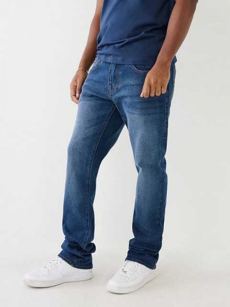 Jeans Straight True Religion Ricky Hombre Azules | Colombia-BMOLCHU68