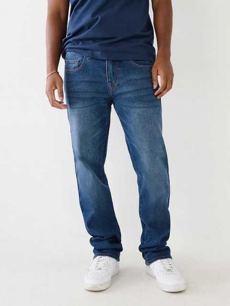 Jeans Straight True Religion Ricky Hombre Azules | Colombia-BMOLCHU68