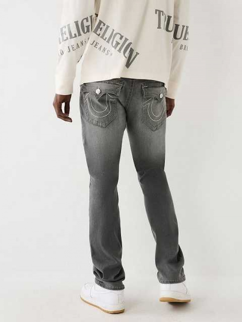 Jeans Straight True Religion Ricky Hombre Gris | Colombia-KAVXIWL87