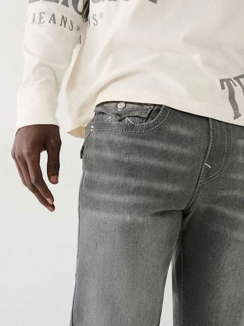 Jeans Straight True Religion Ricky Hombre Gris | Colombia-KAVXIWL87