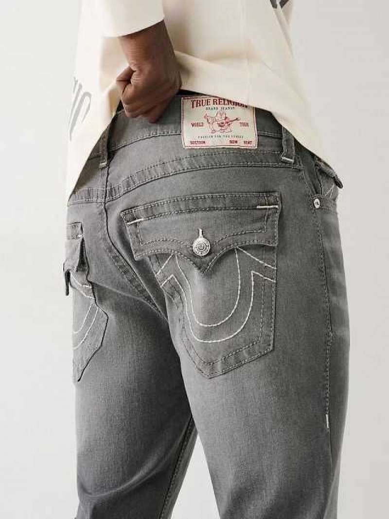 Jeans Straight True Religion Ricky Hombre Gris | Colombia-KAVXIWL87