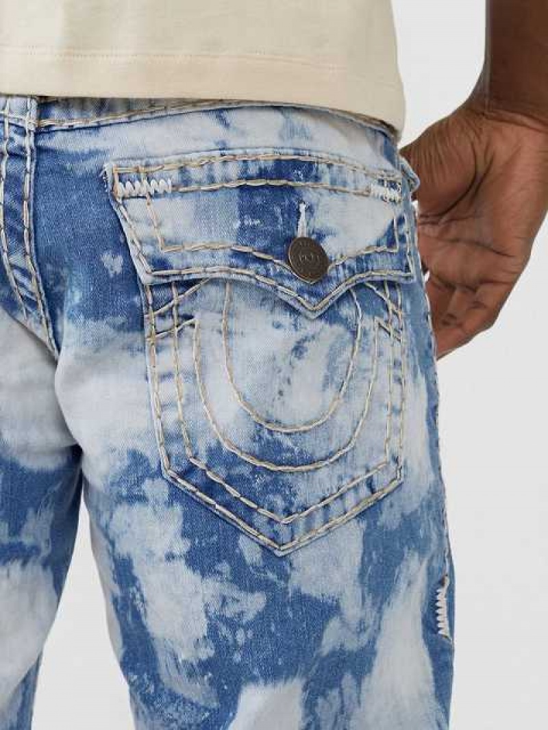 Jeans Straight True Religion Ricky Hombre Azules | Colombia-IKHCZDQ34