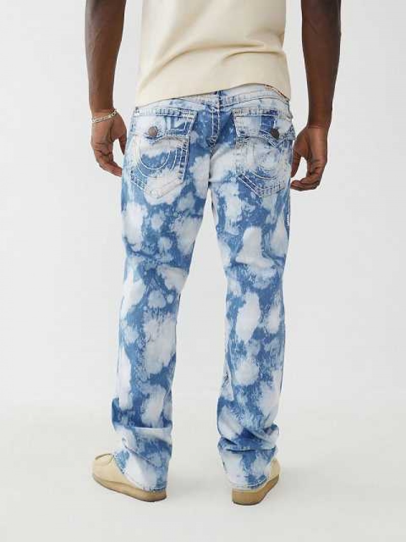 Jeans Straight True Religion Ricky Hombre Azules | Colombia-IKHCZDQ34