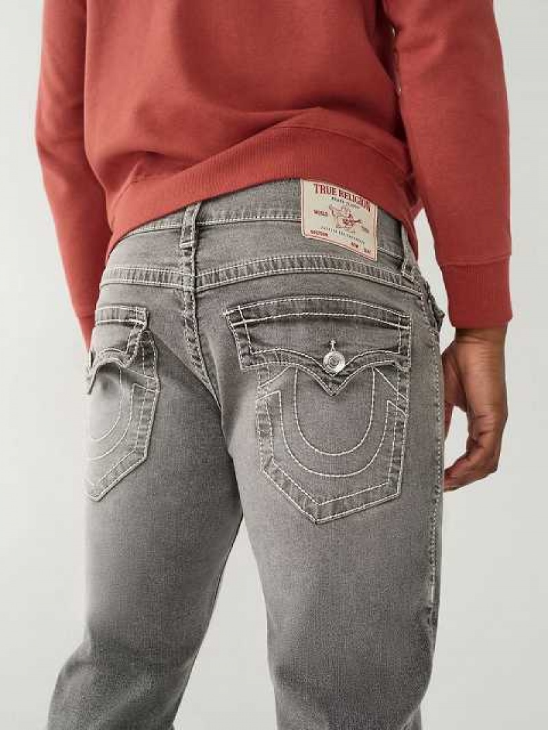 Jeans Straight True Religion Ricky Hombre Gris Azules | Colombia-IWGKDYN67