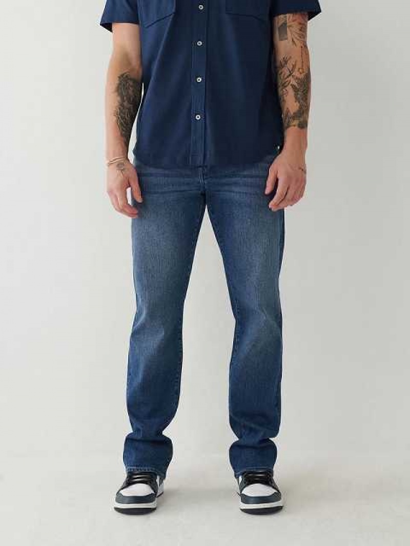 Jeans Straight True Religion Ricky Hombre Azules | Colombia-BAZODJS67