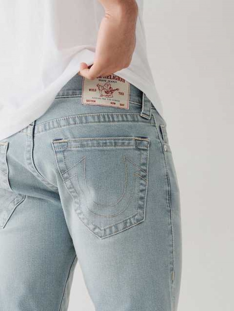 Jeans Straight True Religion Ricky Hombre Azules Claro | Colombia-LCGUBXI50