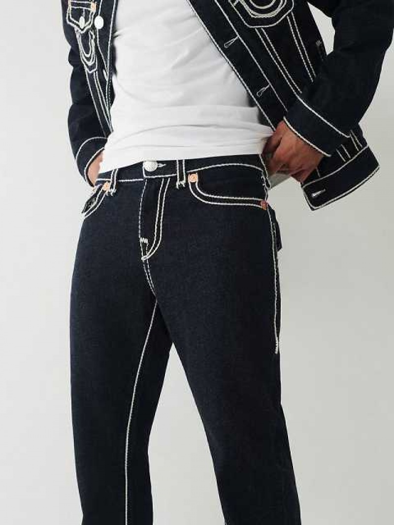 Jeans Straight True Religion Ricky Rope Stitch Hombre Body Rinse | Colombia-FRNXAKC46