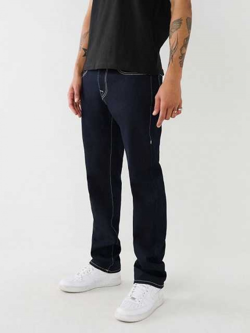 Jeans Straight True Religion Ricky Single Needle Hombre Body Rinse | Colombia-UKGYQDJ67