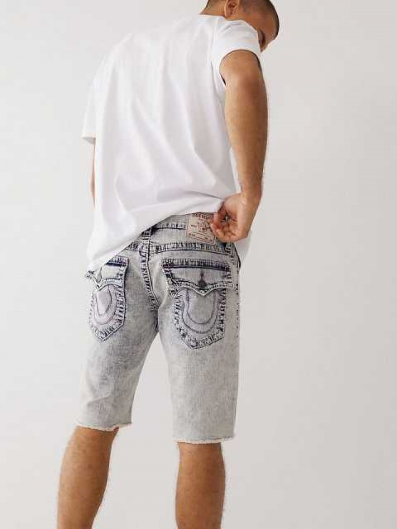 Jeans Straight True Religion Ricky Stitch Hombre Azules Claro | Colombia-GLPENVZ80