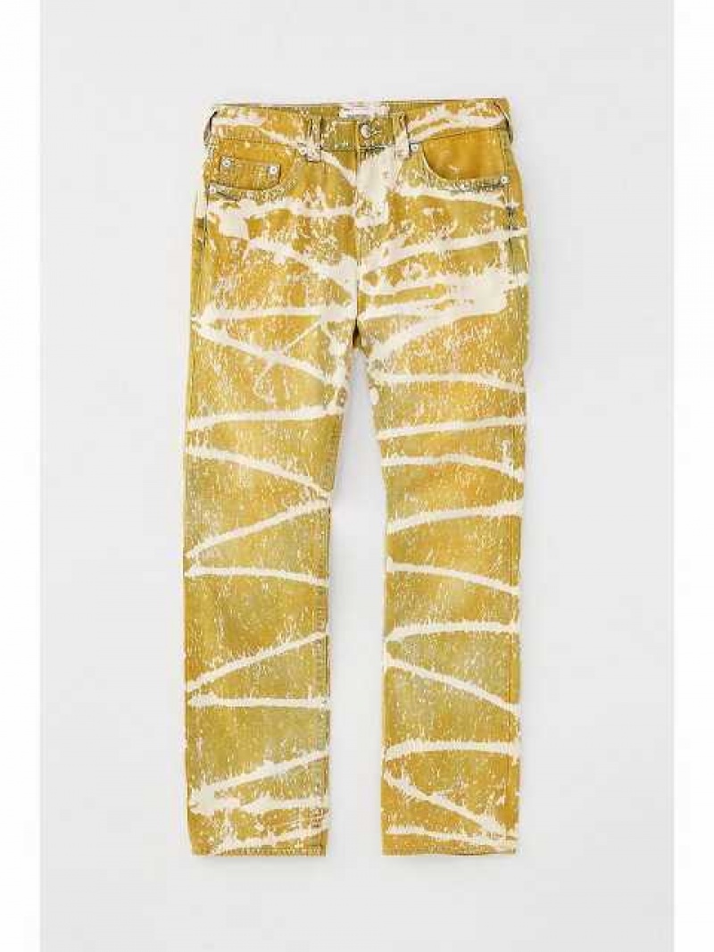 Jeans Straight True Religion Tr X Everyone Ricky Hombre Amarillo | Colombia-BGTDAEF64