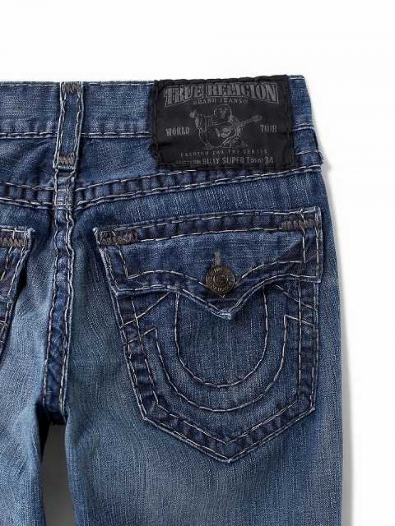 Jeans True Religion Archive Billy Hombre Azules | Colombia-JFCTRYO91