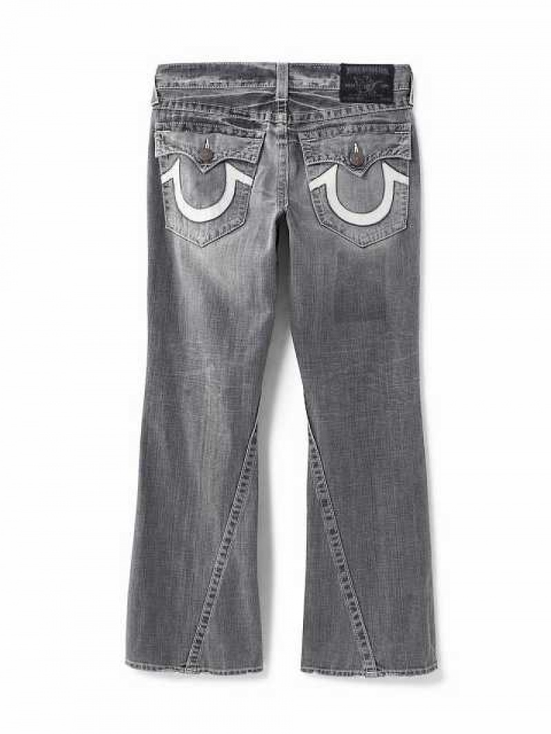 Jeans True Religion Archive Joey Cuero Logo Hombre Gris | Colombia-QGSDZTL63