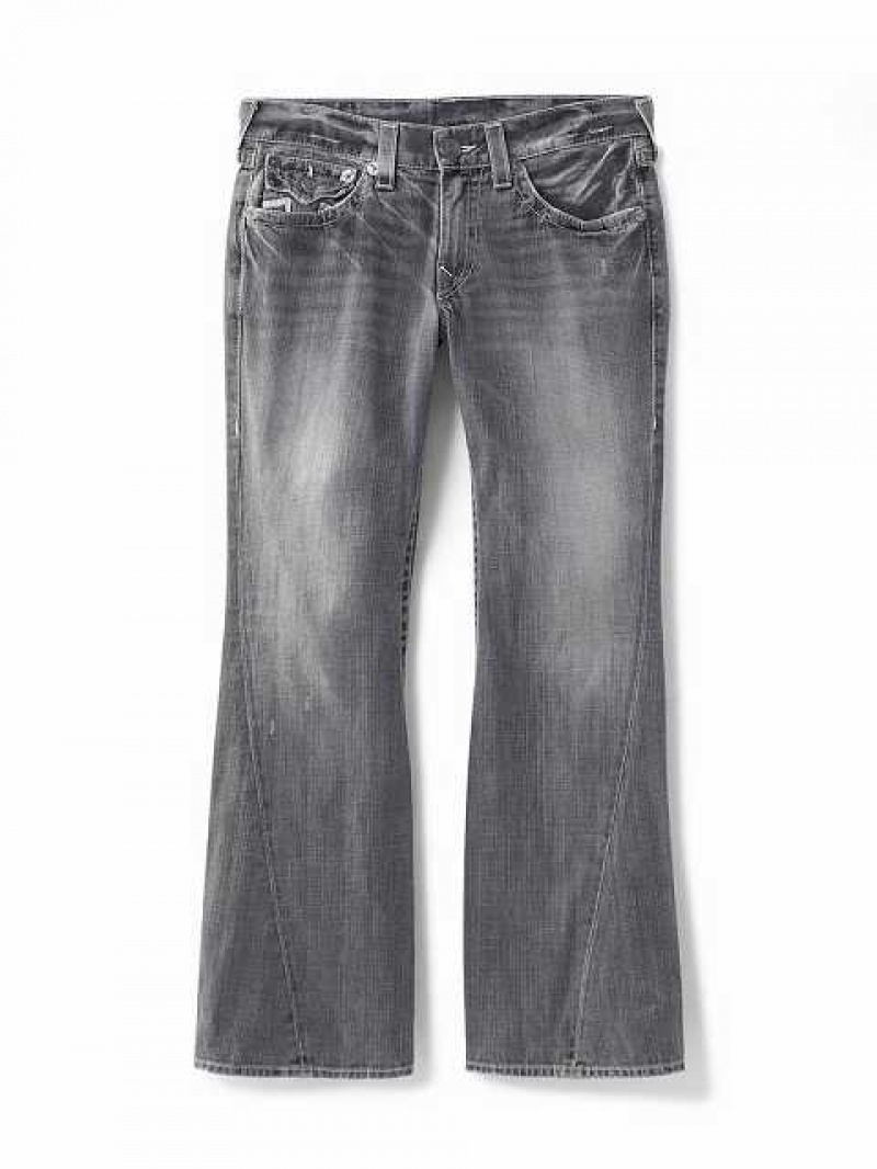 Jeans True Religion Archive Joey Cuero Logo Hombre Gris | Colombia-QGSDZTL63