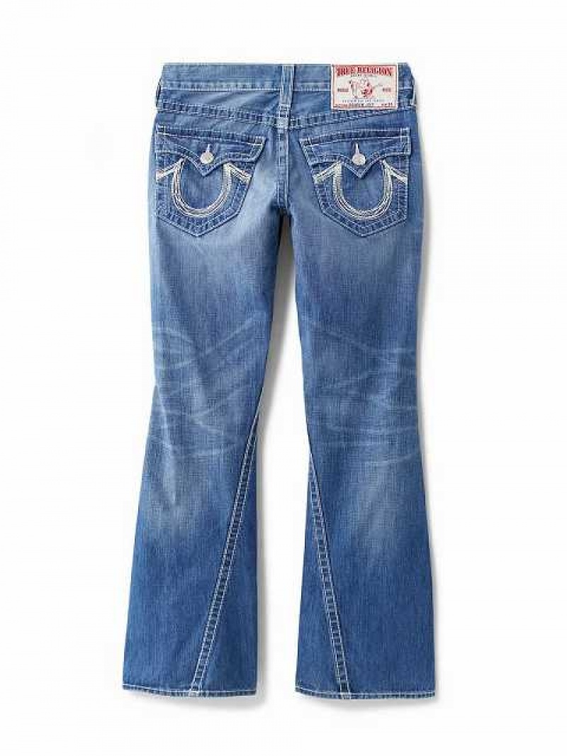 Jeans True Religion Archive Joey Rainbow Stitch Hombre Azules | Colombia-TYPAQGB03