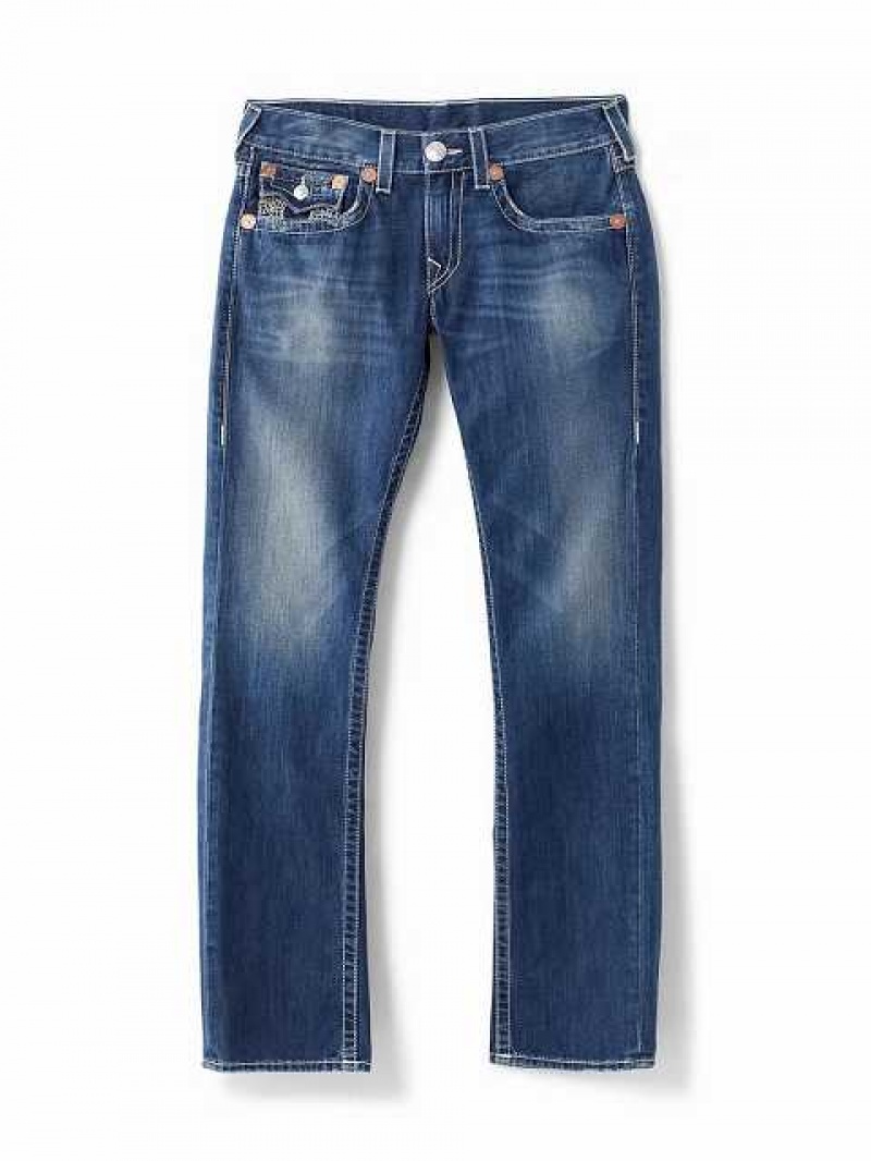 Jeans True Religion Archive Spider Stitch Hombre Azules | Colombia-KMILOPG01