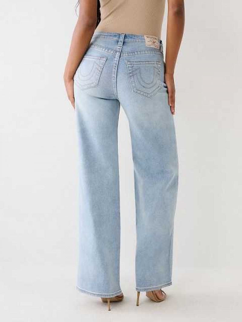 Jeans True Religion Leila High Rise Mujer Azules Claro | Colombia-PFLABNM43