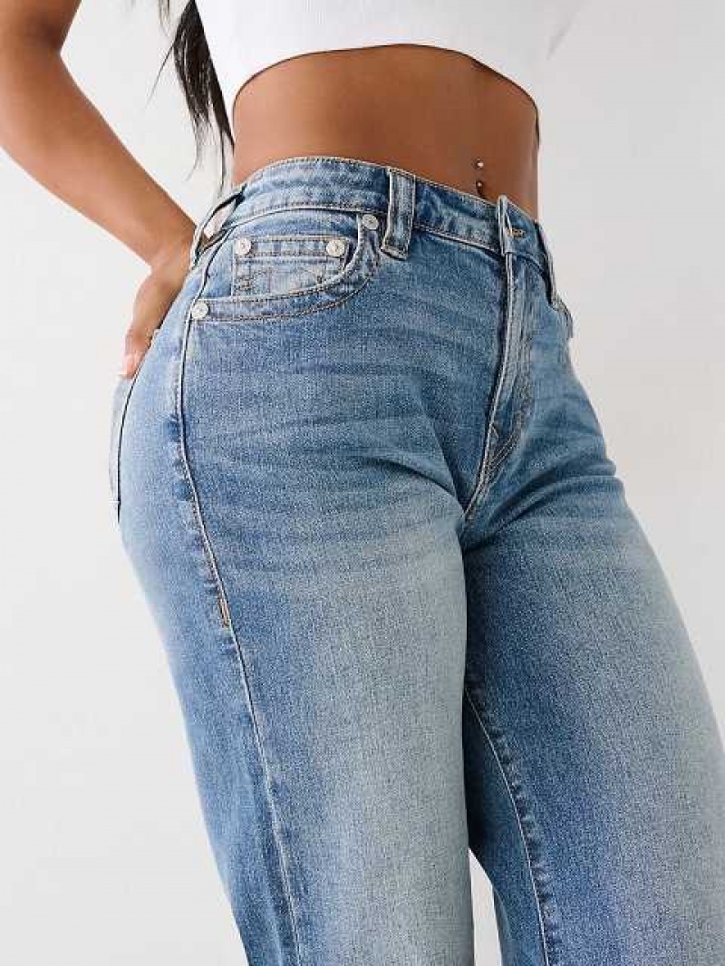 Jeans True Religion Leila High Rise Mujer Azules | Colombia-AHOFCXW30