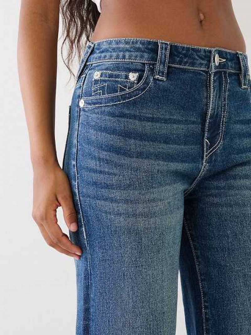 Jeans True Religion Leila High Rise Mujer Azules Oscuro | Colombia-UMFPGSK52