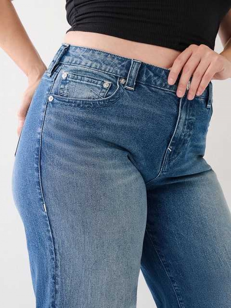 Jeans True Religion Plus Leila High Rise Mujer Azules | Colombia-ZXNIOVK89