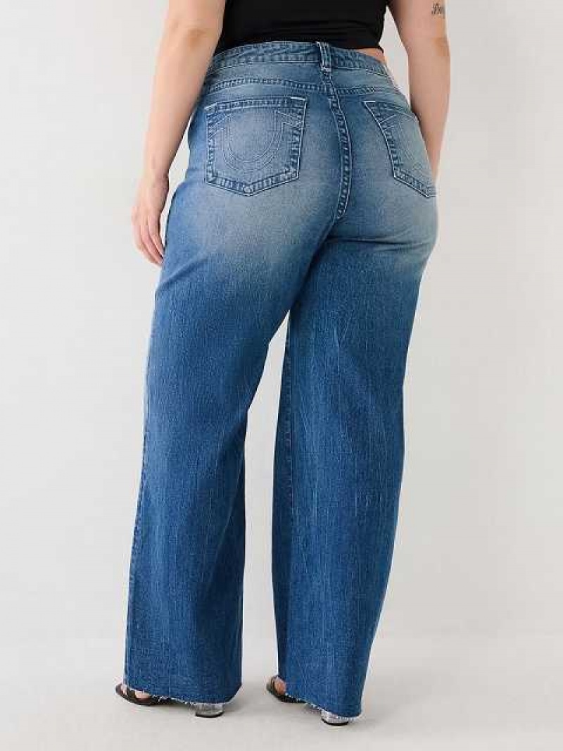 Jeans True Religion Plus Leila High Rise Mujer Azules | Colombia-ZXNIOVK89