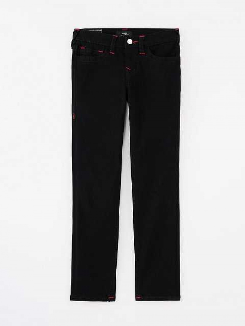 Jeans True Religion Rocco Niños Negras | Colombia-YECMVLT49