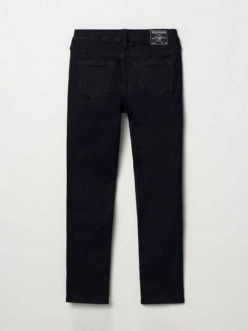 Jeans True Religion Rocco Niños Negras | Colombia-IRNYSEQ19