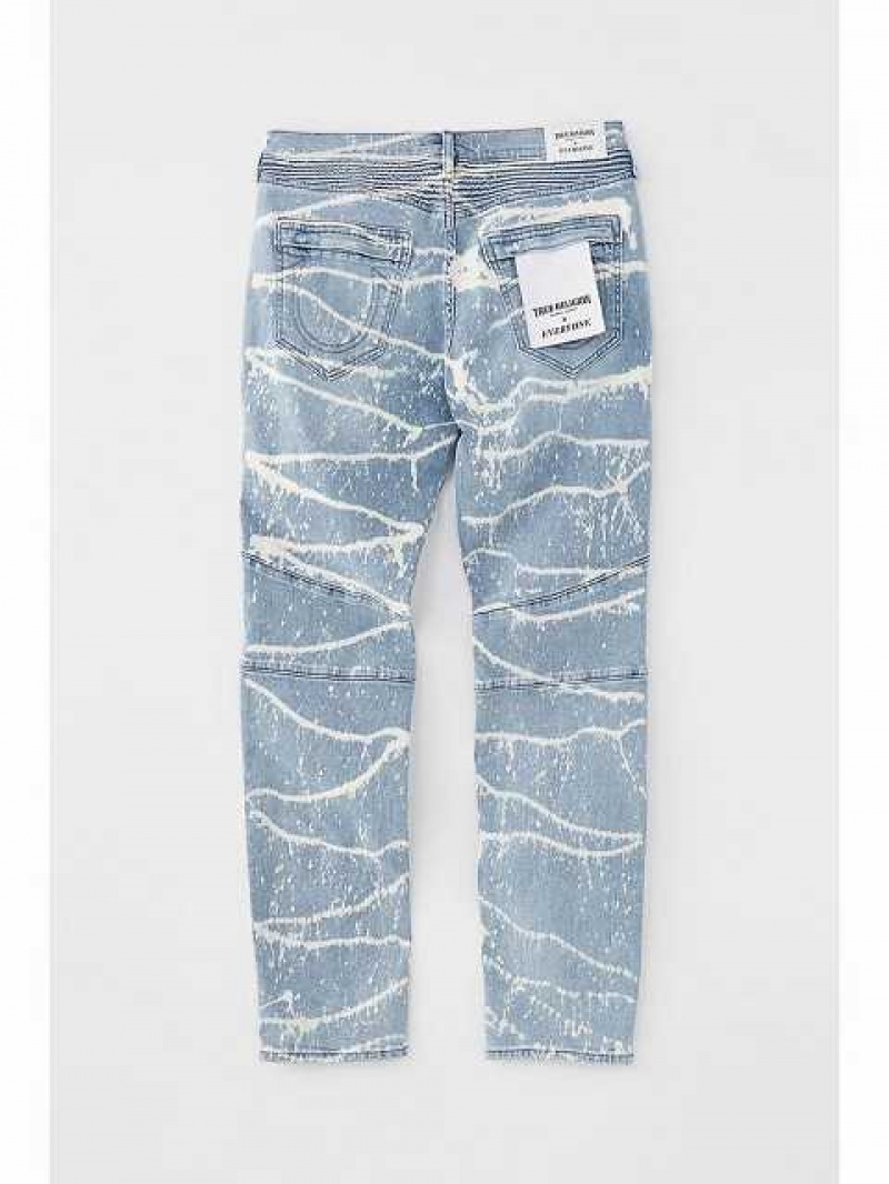 Jeans True Religion Tr X Everyone Geno Moto Hombre Azules | Colombia-CLDEHFS54