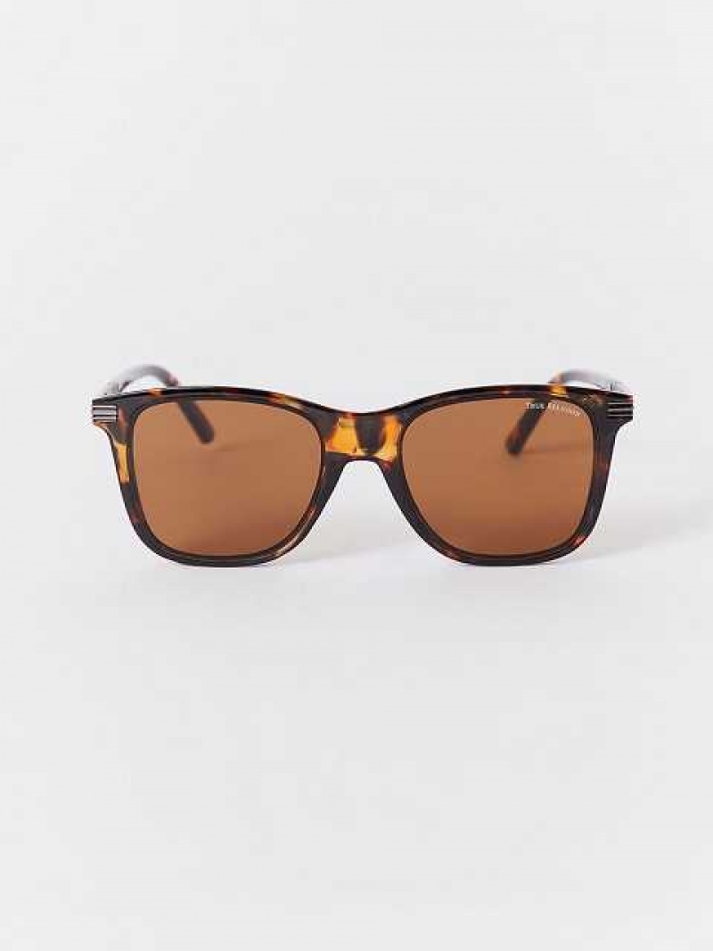 Lentes de Sol True Religion Tortoise Shell Unisex Leopardo | Colombia-GKUDNAI51