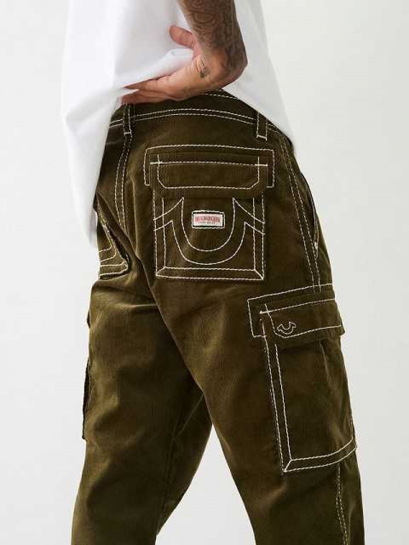 Pantalon Cargo True Religion Corduroy Big T 32\