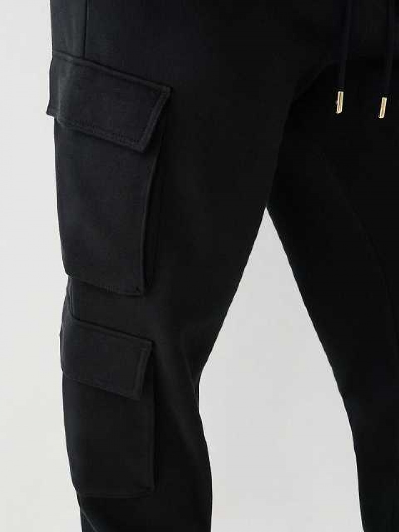 Pantalon Cargo True Religion Jogger Mujer Negras | Colombia-CDPAISZ84