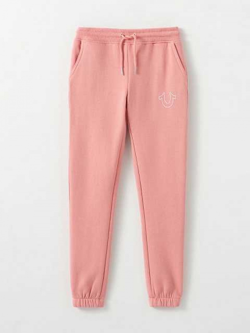 Pantalon Jogger True Religion Stich Niños Coral | Colombia-EOZSQJB98