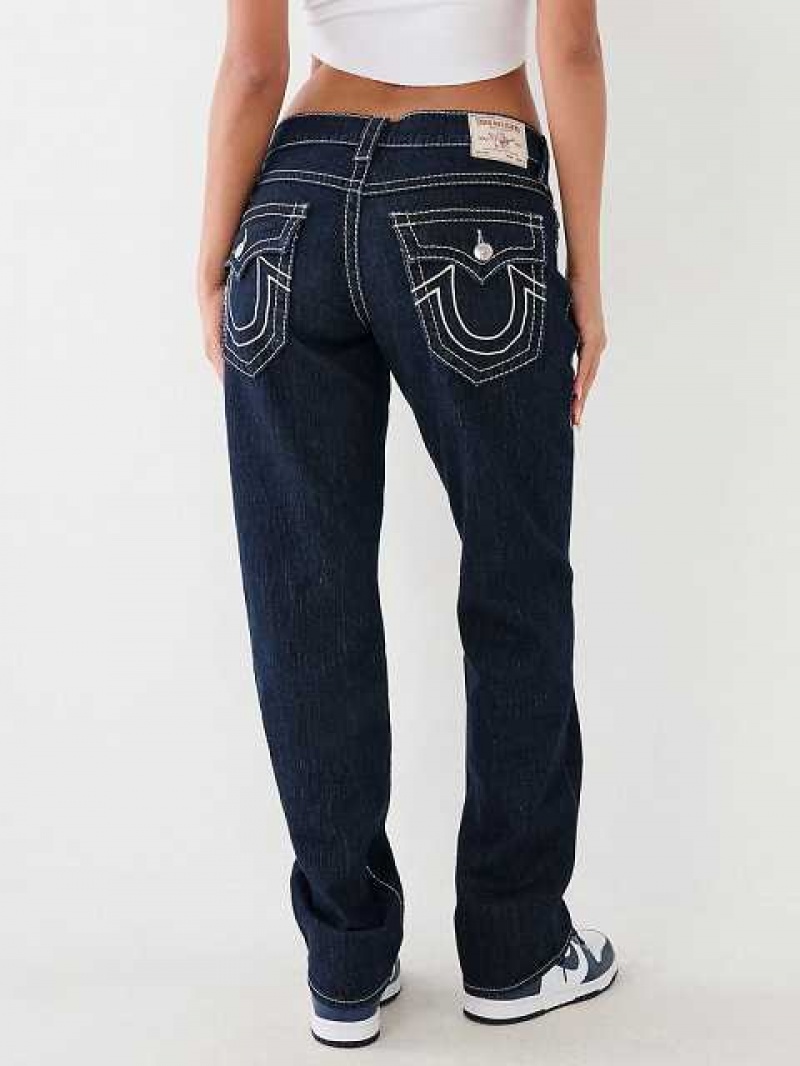 Pantalon True Religion Ricki Lurex Relaxed Mujer Body Rinse | Colombia-GIWOUKQ84