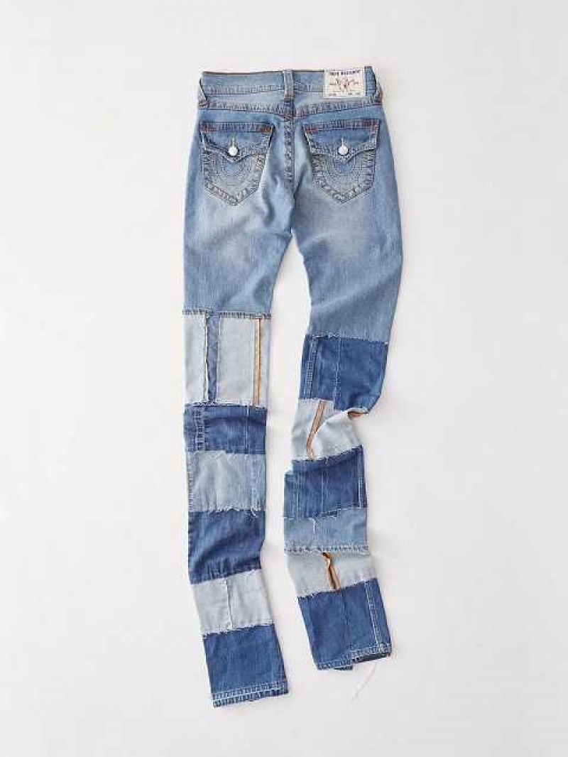 Pantalon True Religion Tr X Gems Ricky Hombre Azules Claro | Colombia-WDNFVMU17