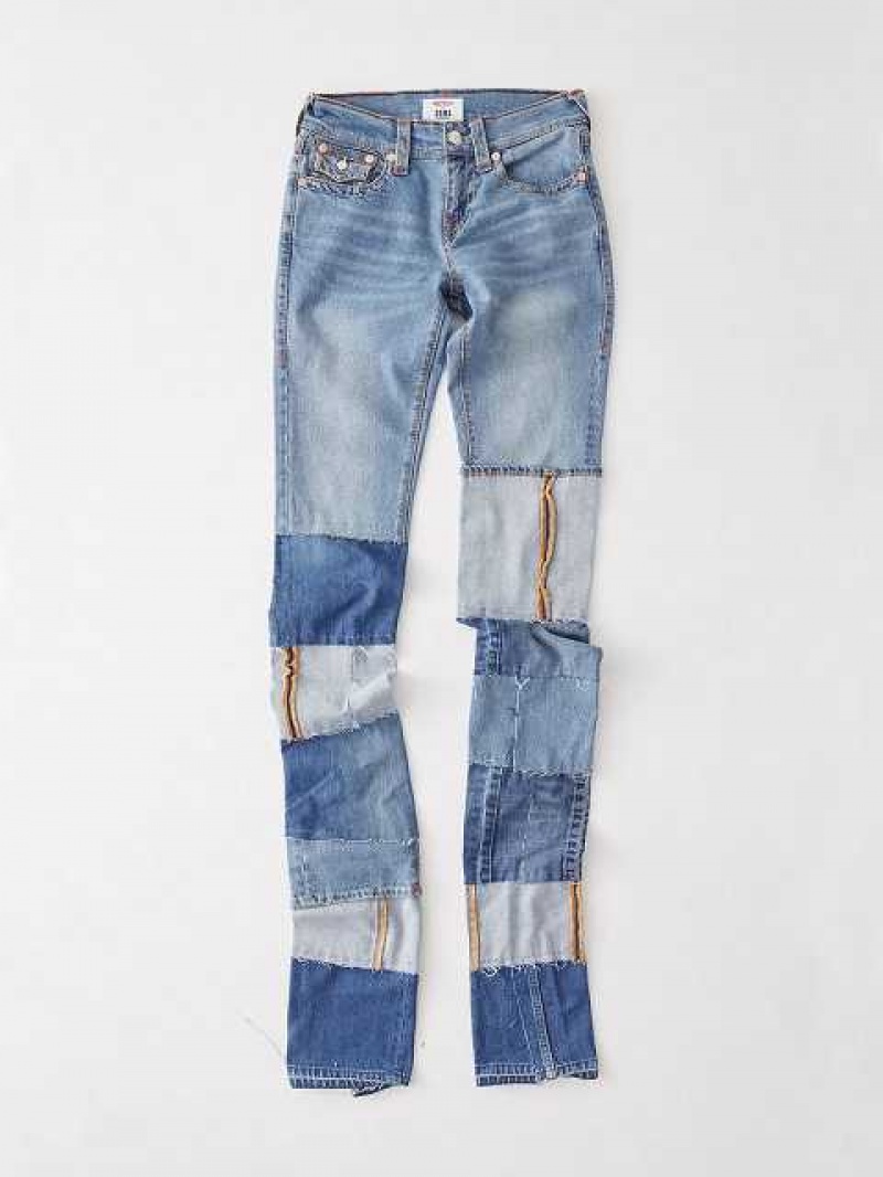 Pantalon True Religion Tr X Gems Ricky Hombre Azules Claro | Colombia-WDNFVMU17