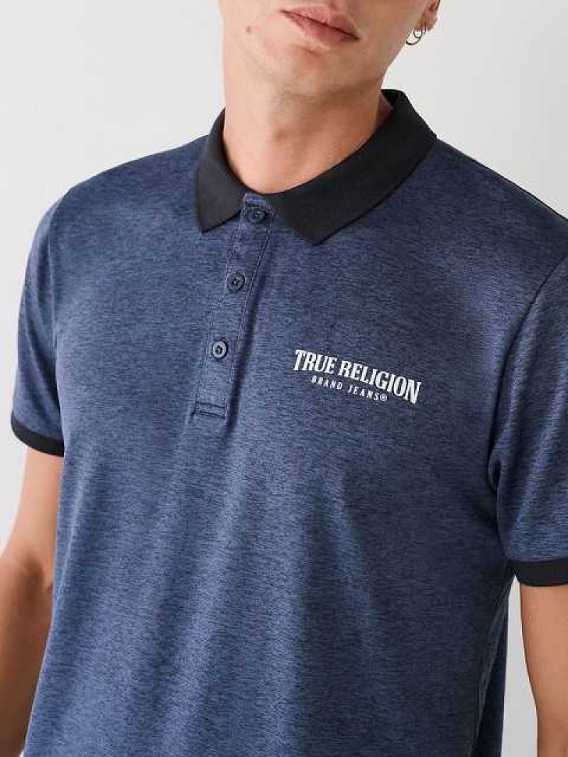 Polo True Religion True Hombre Azul Marino | Colombia-AFYPBDN37