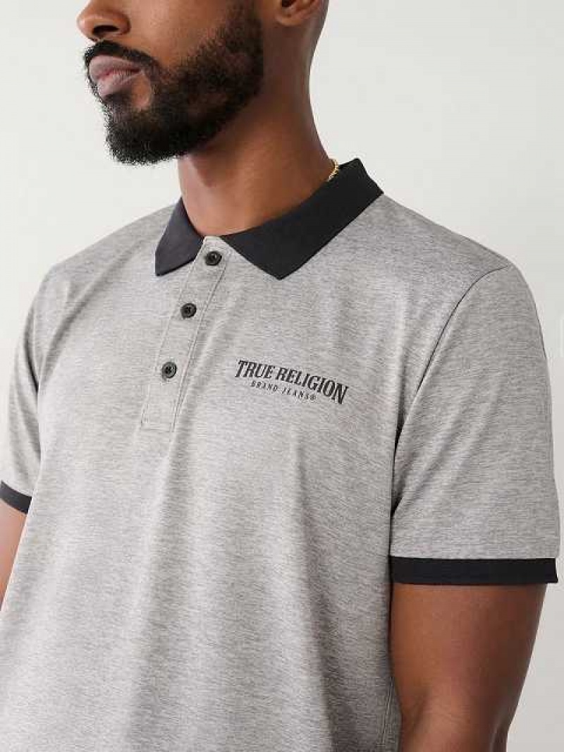 Polo True Religion True Hombre Gris | Colombia-CHEXIVP80